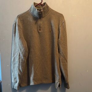 Polo by Ralph Lauren Gray Zip Up Sweater